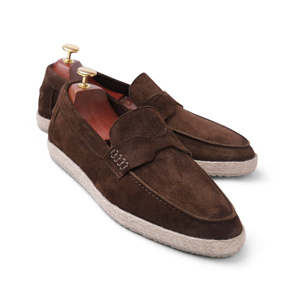 Vatrina Genuine leather loafer - brown