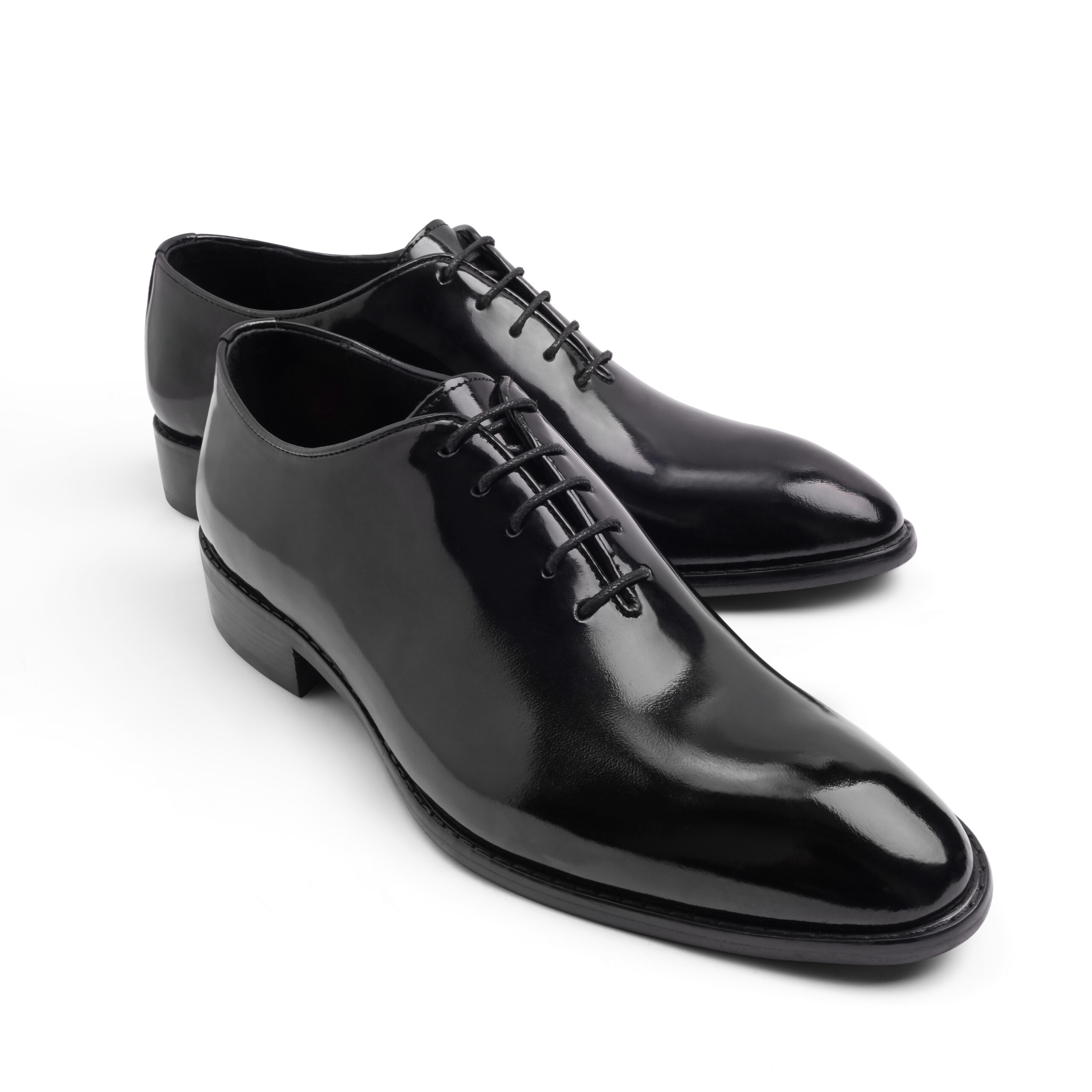 Vatrina Genuine Leather Plain Toe Oxford – Black – Vatrina